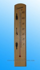 Wood thermometer