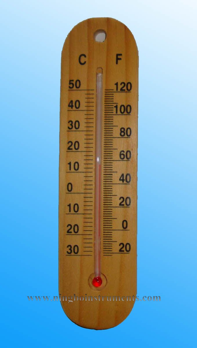 Wood thermometer