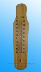 Wood thermometer