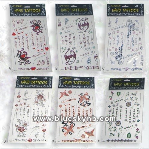 Crystal Sticker Tattoos