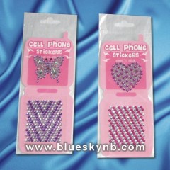 Mobile Phone Diamond Stickers