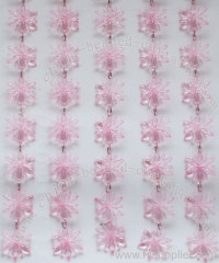 flower acrylic beads beaded curtain ,wedding decoration