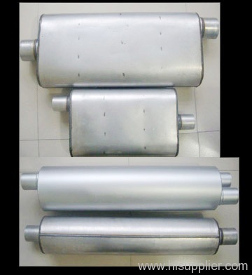 oval performance muffler