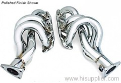 Manifold/ Exhaust Headers.     (Flitz Stainless steel polish)