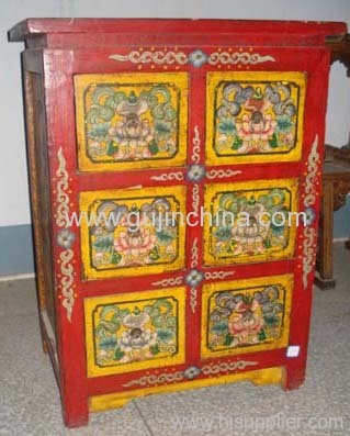 old 6drawers CD cabinet China