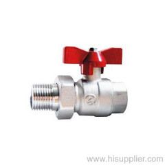 1/2''-1'' F/Manifold Fittings Ball Valve With AL Handle Ni Plating PN25