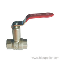 Long Extended Stem Ball Valve nickel plating