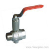 1/2''-2'' M/F Long Extended Stem Ball valve With Steel Handle Ni Plating PN25