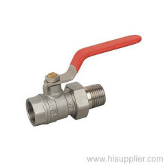 F/Manifold Fitting Brass Ball valves Steel Lever Handle PN16