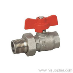 F/Manifold Fitting Brass Ball valves Aluminum Handle