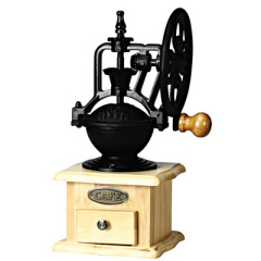 manual antique coffee grinder