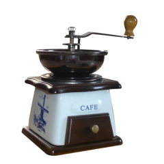 manual coffee burr mill grinder