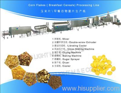 Corn Flakes Processing Line