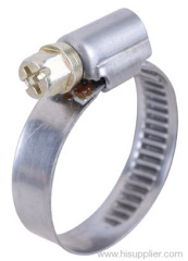 German type stainless steel hose clamp