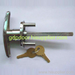 Commercial garage door locks