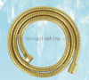 SS titanium plated double lock shower hose