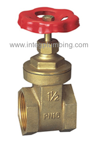 Brass gate valves