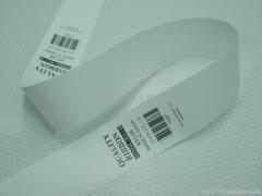 Thermal transfer polyester satin label