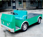 Storage battery carrying platform car