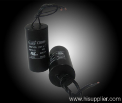 Motor run capacitor