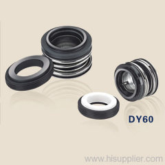 mechanical shaft seals with rubber bellows