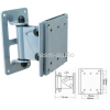 15&quot;-22&quot; LCD/Plasma Silver Swivel Wall Bracket