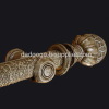 Decorative curtain rods