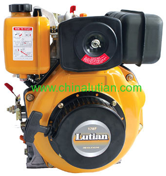 Diesel generator engine