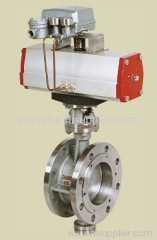 Double Flanged Butterfly Valve