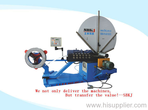 spiral tube forming machine