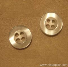 polyester button/ resin button/pearlized button