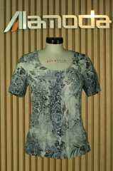  Silk Cotton printed blouse