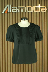  classical solid blouse