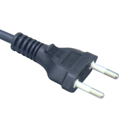 Brazil two flat pin power cord sets