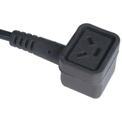 European VDE approved adaptor power cords