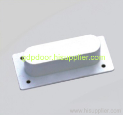 Overhead door plastic handles