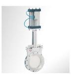 Flange gate valve