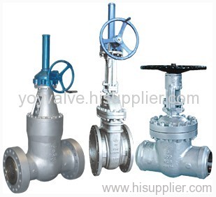 Cast steel gate valve