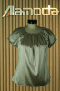  silk satin blouse