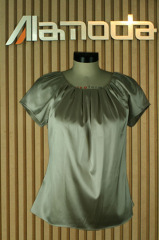 silk satin  blouse