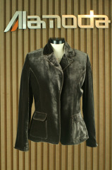 Ladies velvet jacket