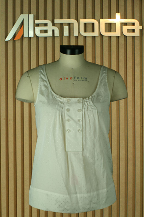  Silk cotton blouse