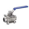 3 pc butt welding end ball valve