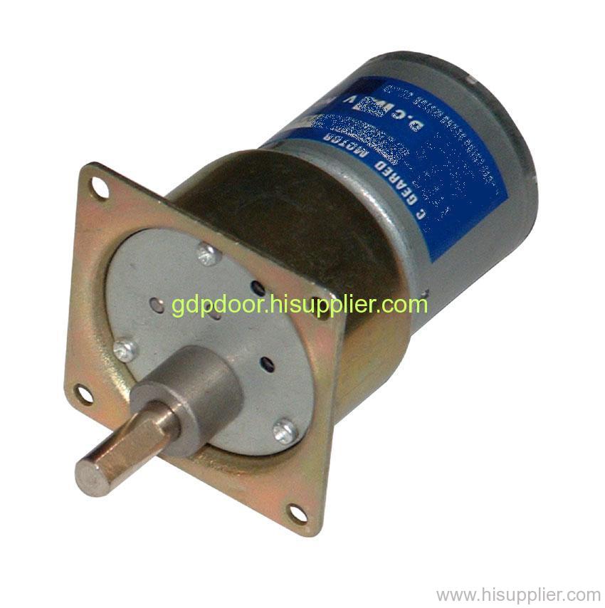 oil valve DC geared motors