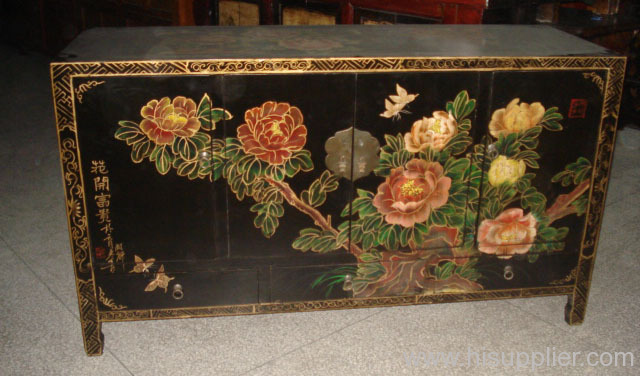 China old painted reproduction chests