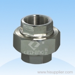 pipe fittings thread union