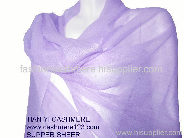 CASHEMRE SUPPER LIGHT SHAWL