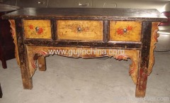 Old Mongolia table