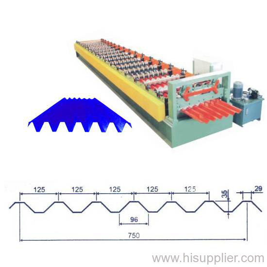 Floor Decking Forming Machine