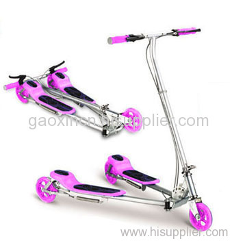 folding swing scooter